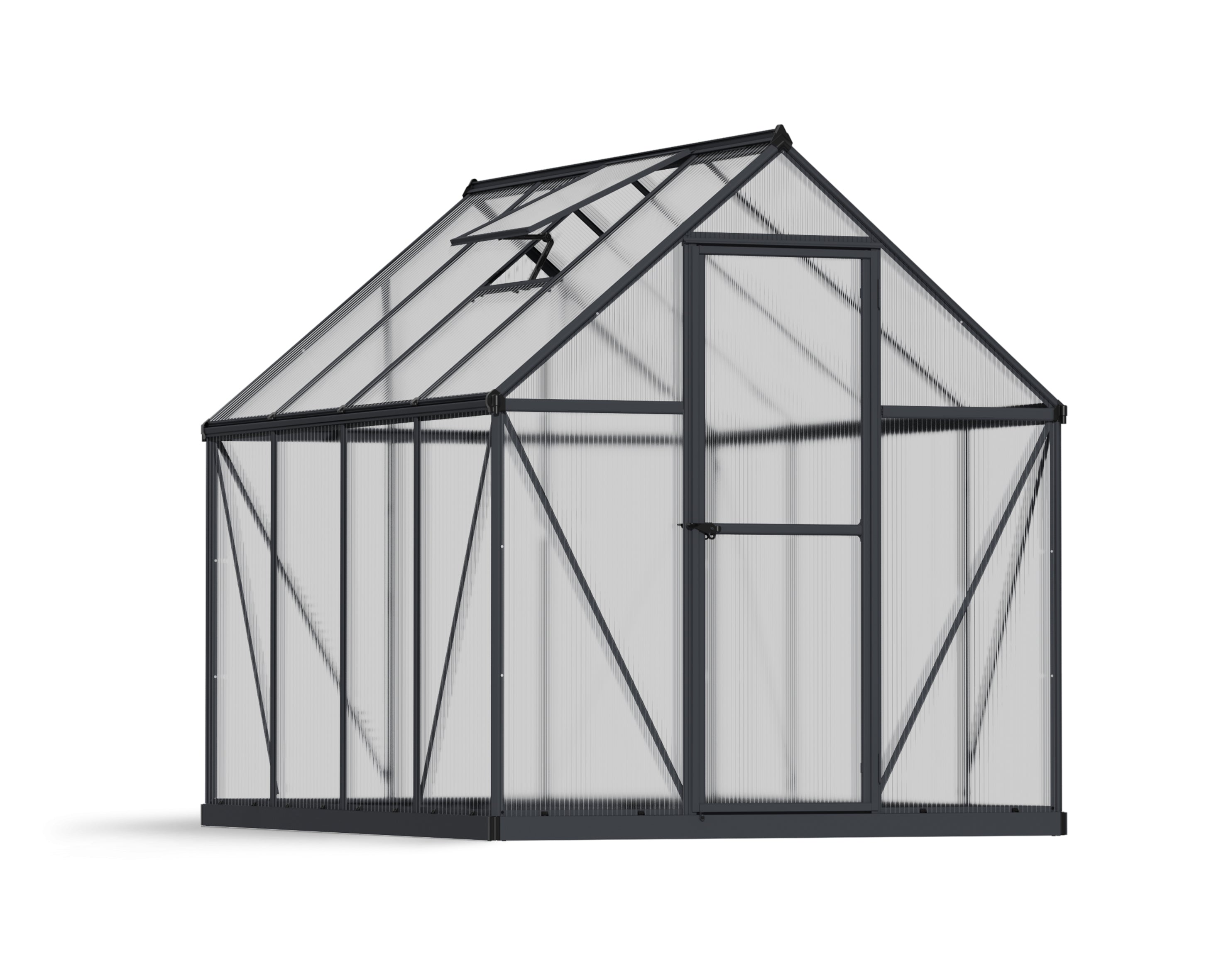 Canopia Mythos 6' x 8' Greenhouse - Silver/Green/Gray