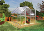 Canopia Mythos 6' x 8' Greenhouse - Silver/Green/Gray