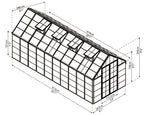 Canopia Snap & Grow 8' Greenhouse - Silver