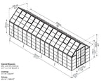 Canopia Snap & Grow 8' Greenhouse - Silver