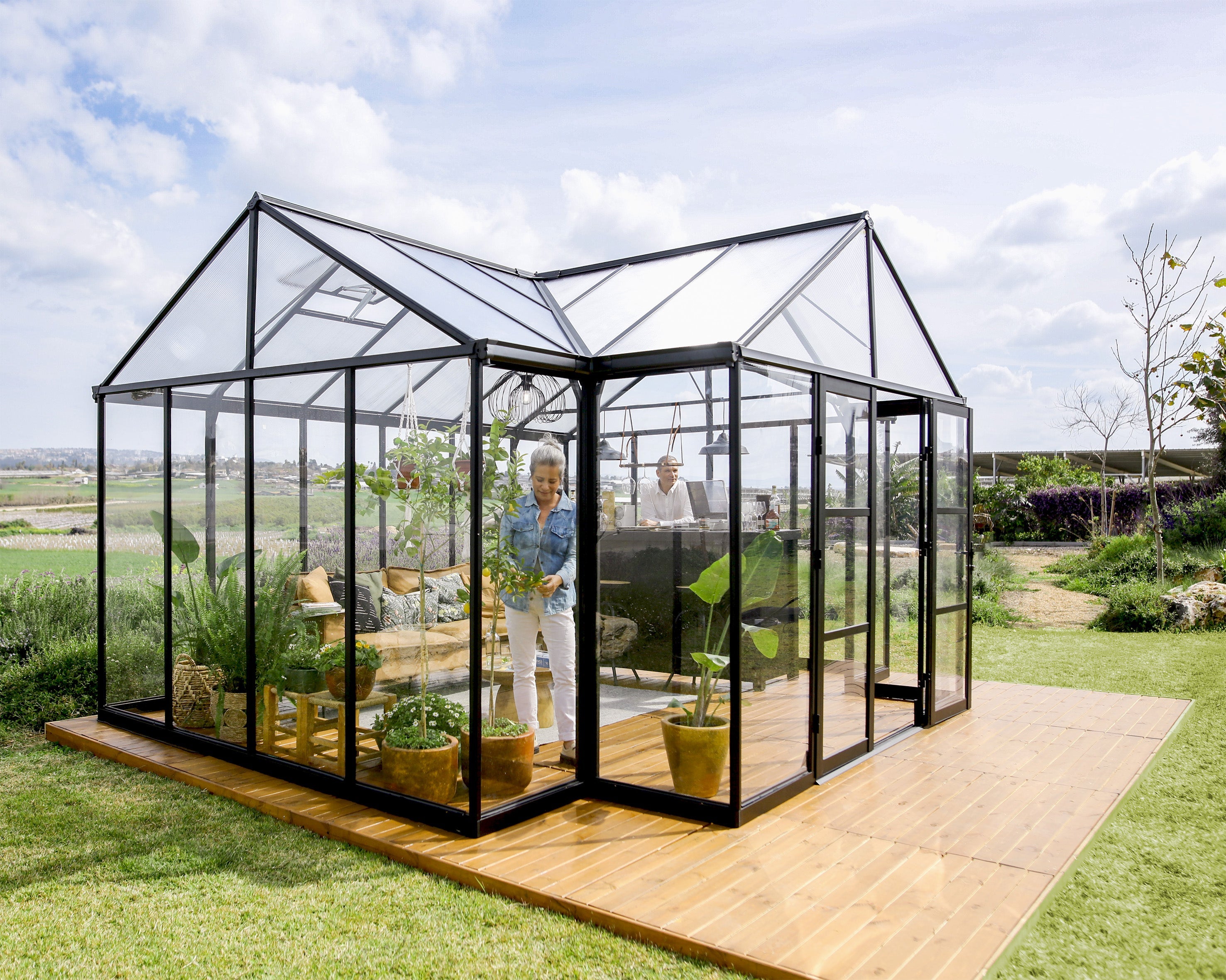 Canopia Triomphe Chalet 12' x 15' Greenhouse