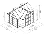 Canopia Chalet 12' x 10' Greenhouse