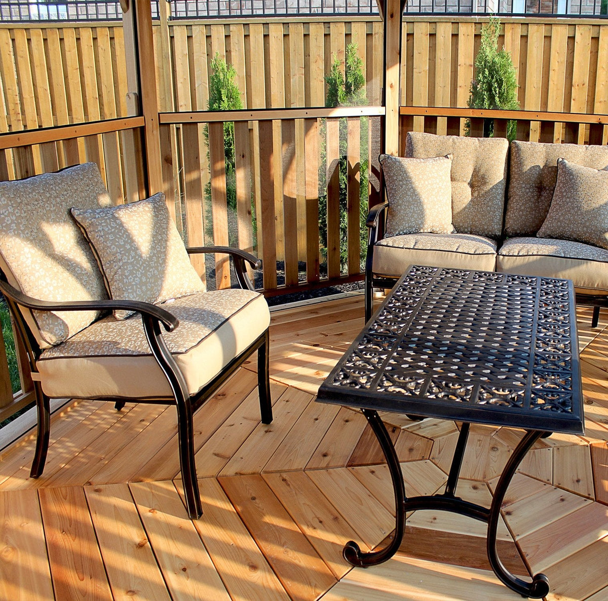 Outdoor Living Today 12′ Bayside Panelized Octagon Gazebo