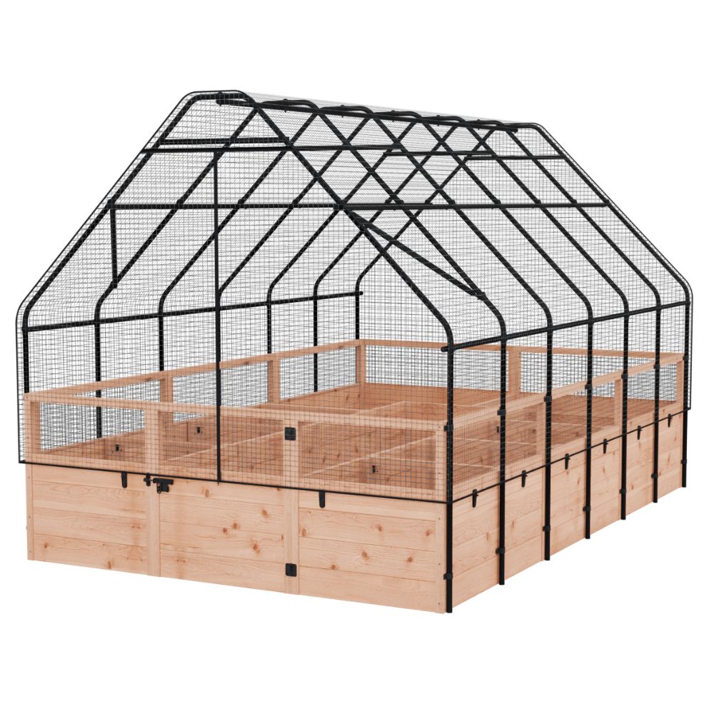 Outdoor Living Today Garden in a Box with Birdnetting Cover | 8×12