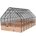 Outdoor Living Today Garden in a Box with Birdnetting Cover | 8 x 16