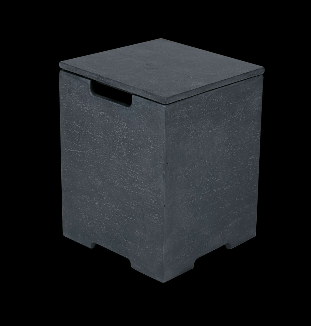 Elementi Plus Cannes Rectangular Concrete Fire Pit Table