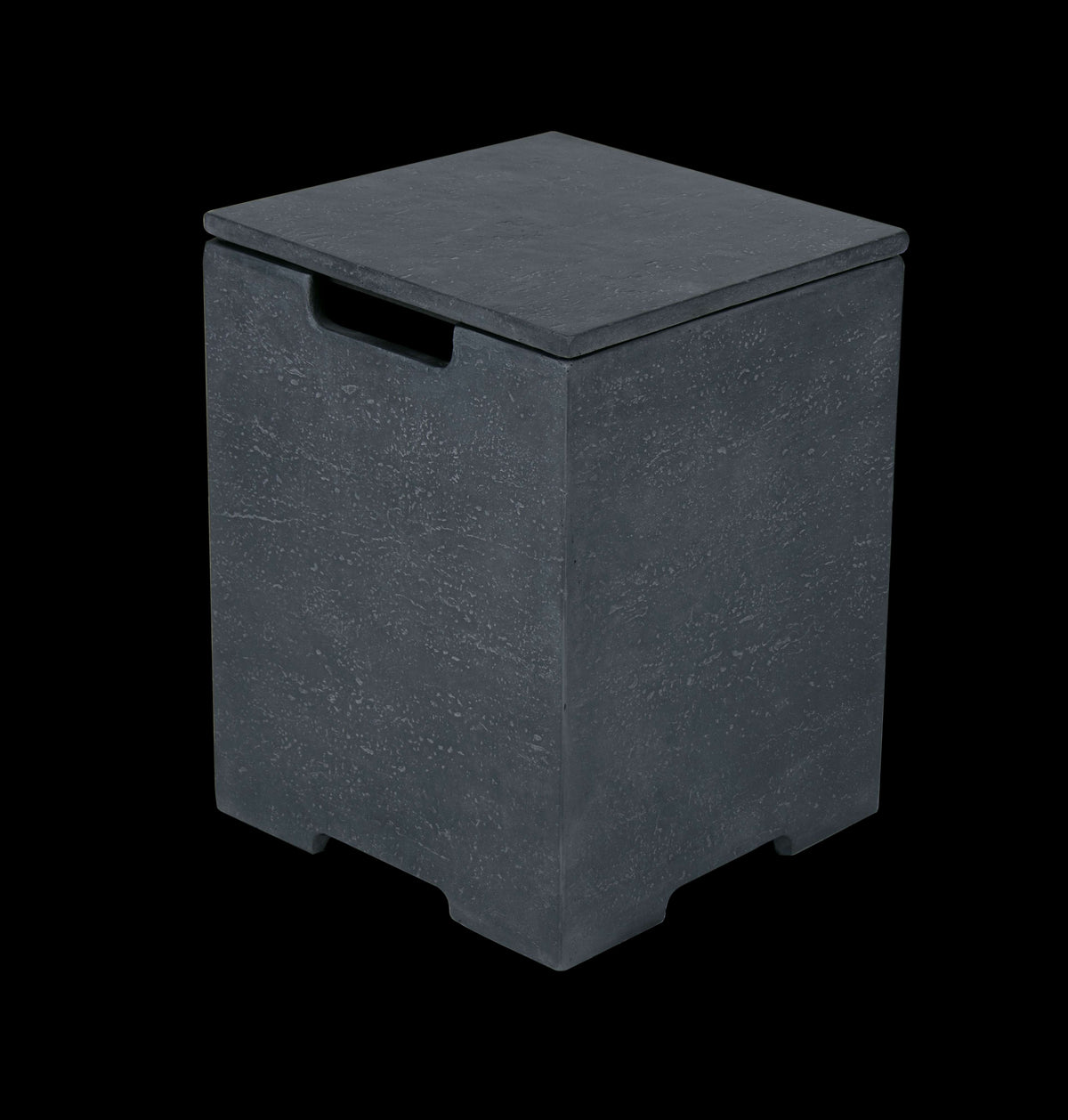 Elementi Plus Cannes Rectangular Concrete Fire Pit Table