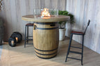 Elementi Lafite Barrel Fire Table