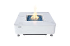 Elementi Plus Annecy Marble Porcelain Fire Table