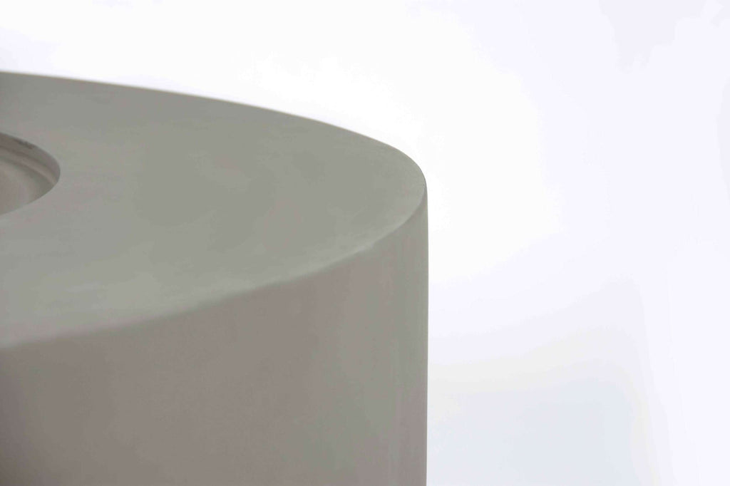 Elementi Plus Colosseo Round Concrete Fire Pit Table