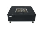 Elementi Plus Copenhagen Marble Porcelain Fire Table