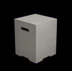 Elementi Plus Lucerne Square Concrete Fire Pit Table