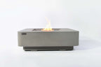 Elementi Plus Lucerne Square Concrete Fire Pit Table
