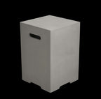 Elementi Plus Lucerne Square Concrete Fire Pit Table