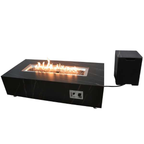Elementi Plus Varna Marble Porcelain Fire Table