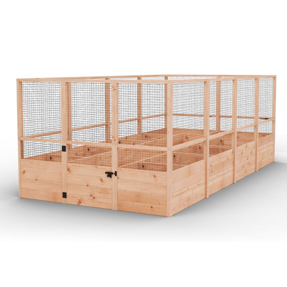 Outdoor Living Today Garden in a Box with Deer Fence | 8 x 16