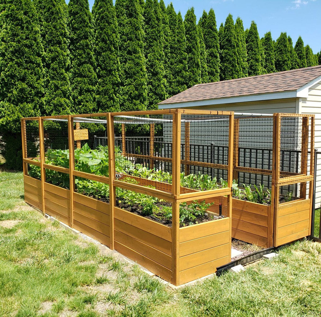Outdoor Living Today Garden in a Box with Deer Fence | 8 x 16