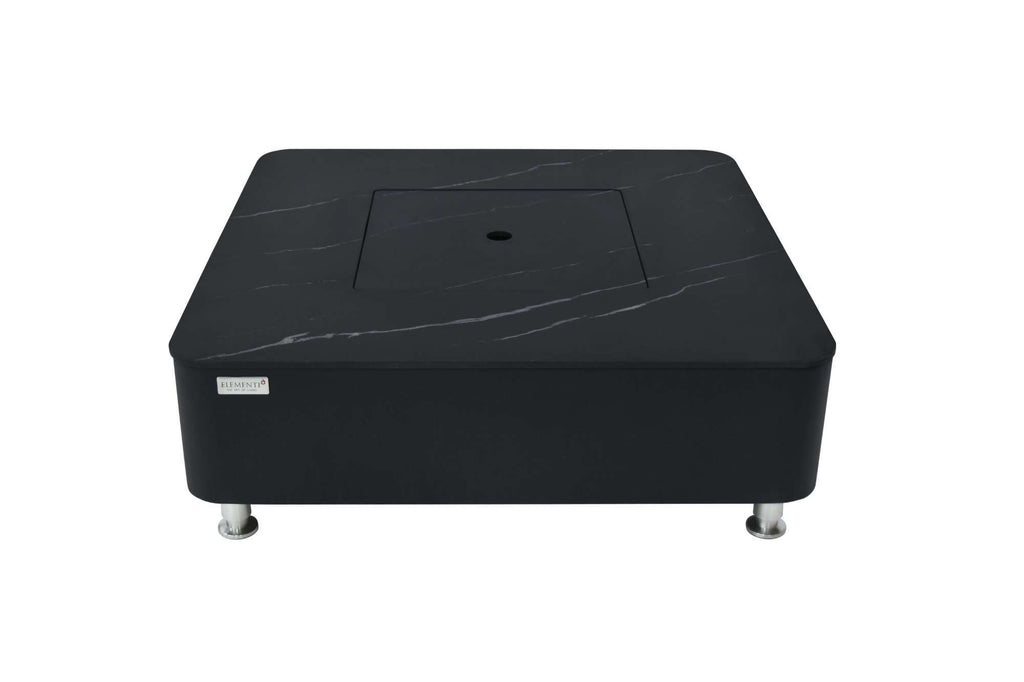 Elementi Plus Copenhagen Marble Porcelain Fire Table