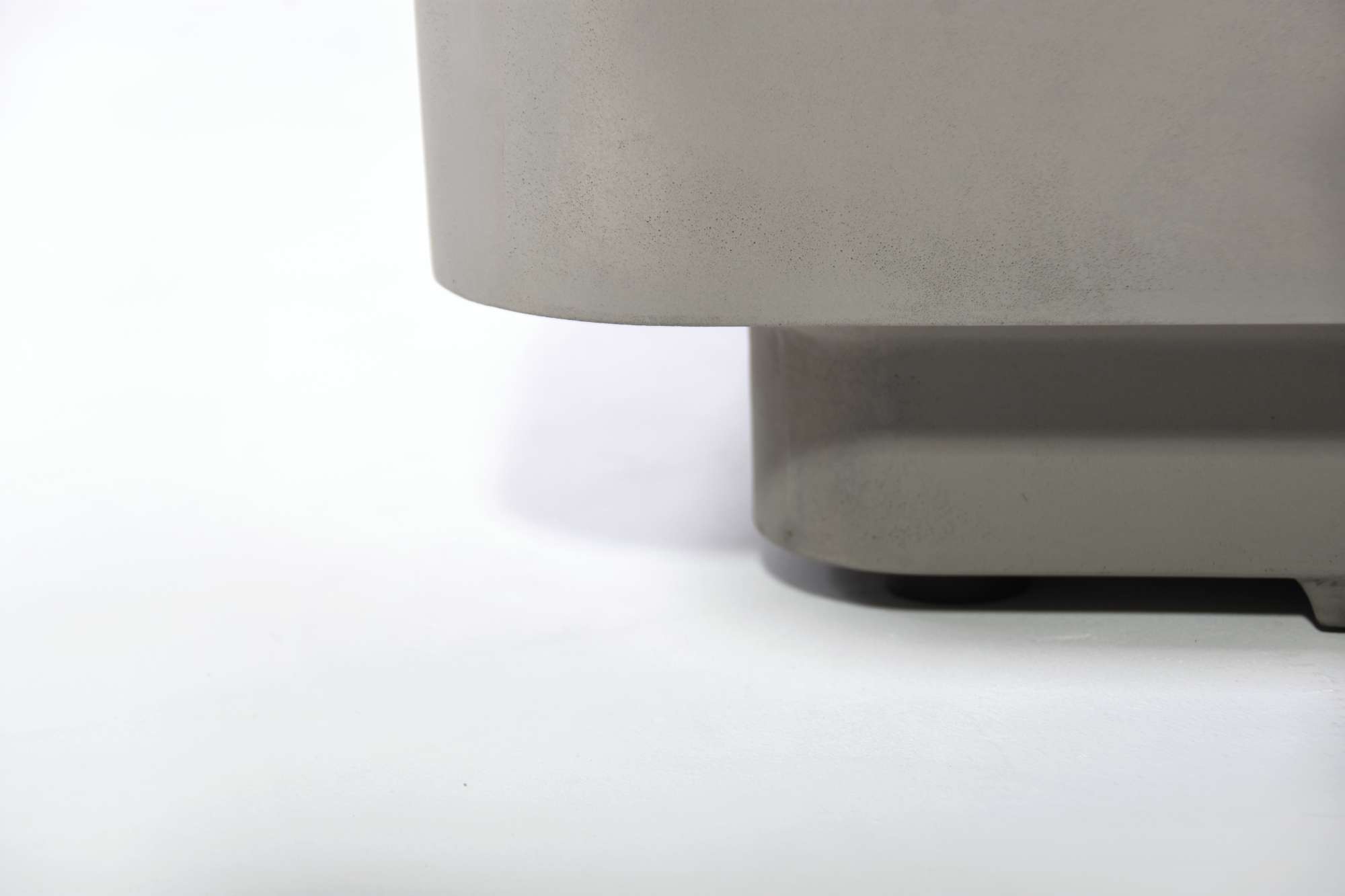 Elementi Plus Lucerne Square Concrete Fire Pit Table