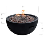Modeno Jefferson Fire Table