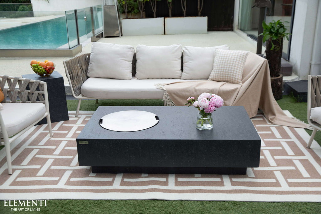 Elementi Metropolis Fire Table