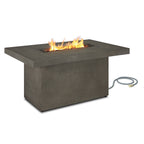 Real Flame Ventura Rectangle Propane or Natural Gas Fire Pit Table