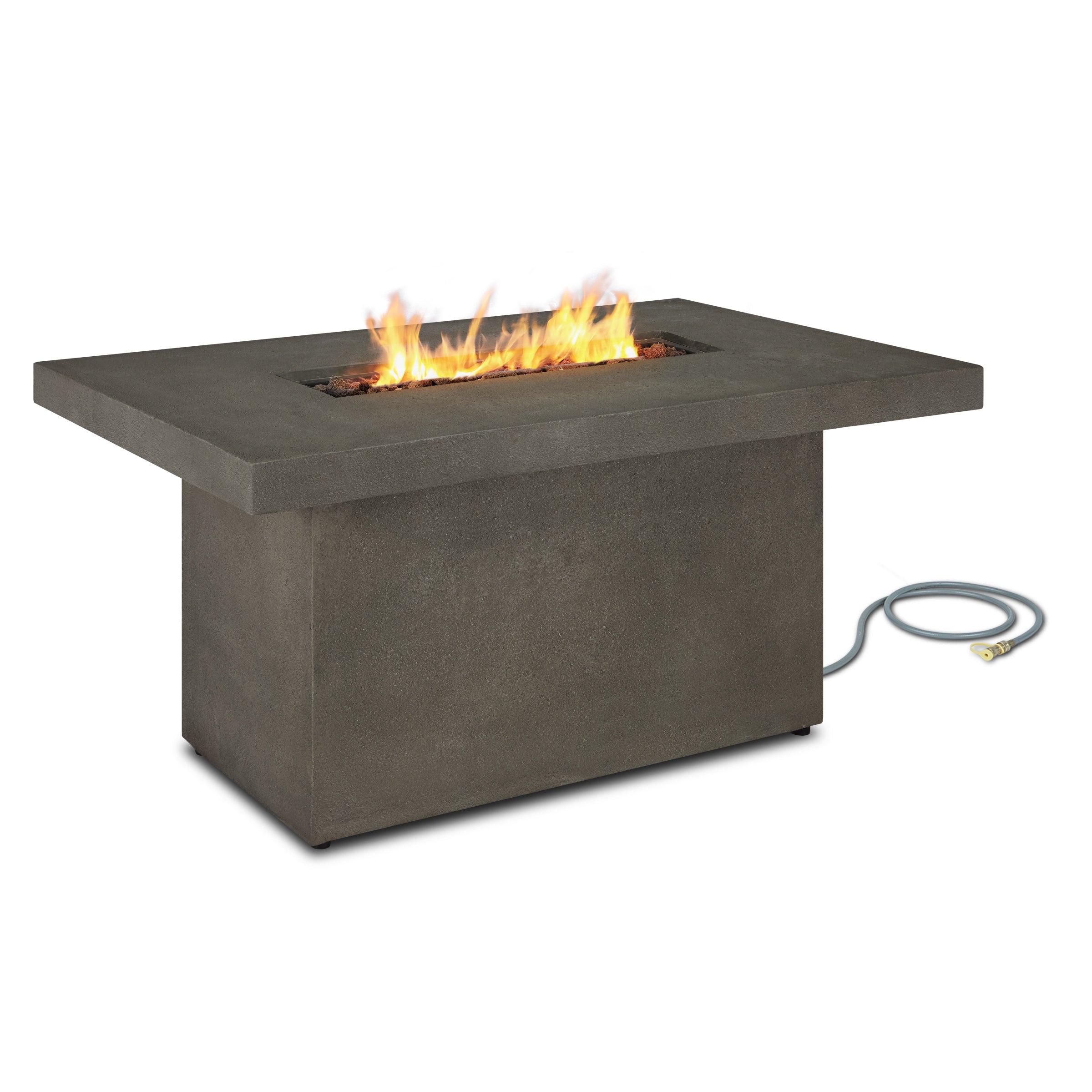 Real Flame Ventura Rectangle Propane or Natural Gas Fire Pit Table