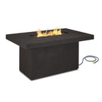 Real Flame Ventura Rectangle Propane or Natural Gas Fire Pit Table