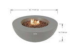 Elementi Lunar Bowl Fire Table