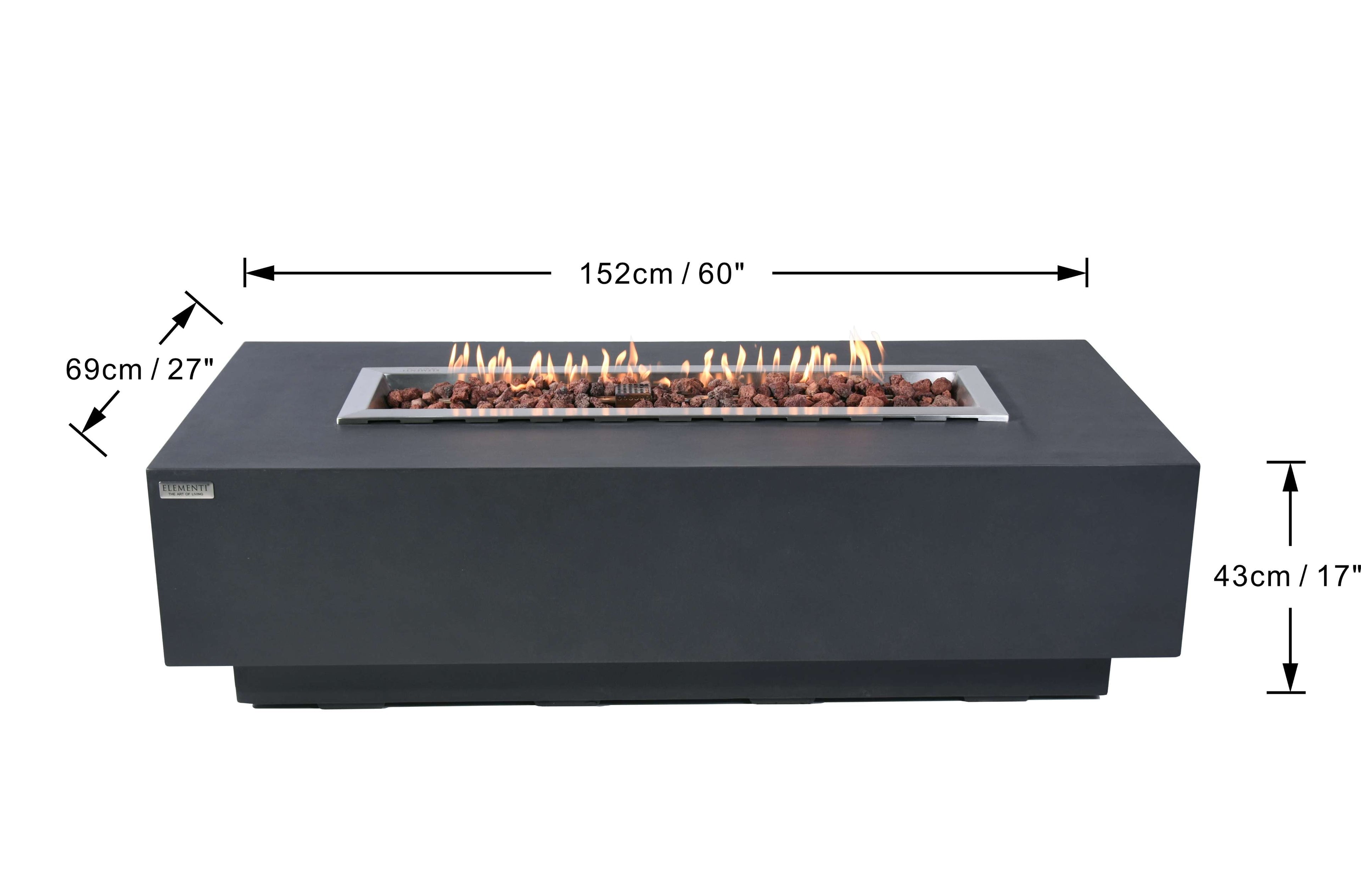Elementi Granville Fire Table