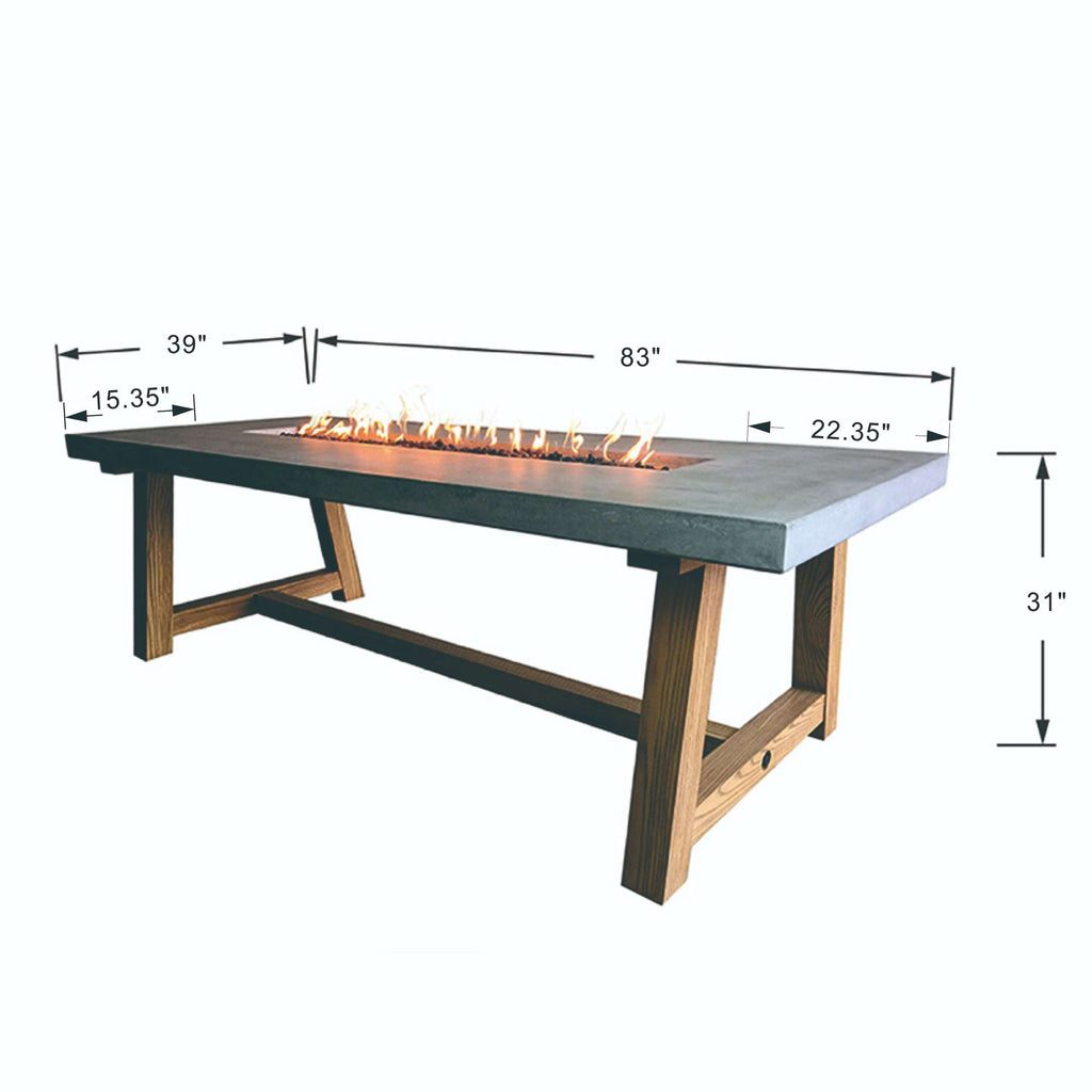 Elementi Sonoma Dining/Workshop Table