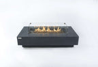 Elementi Plus Positano Rectangular Concrete Fire Pit Table