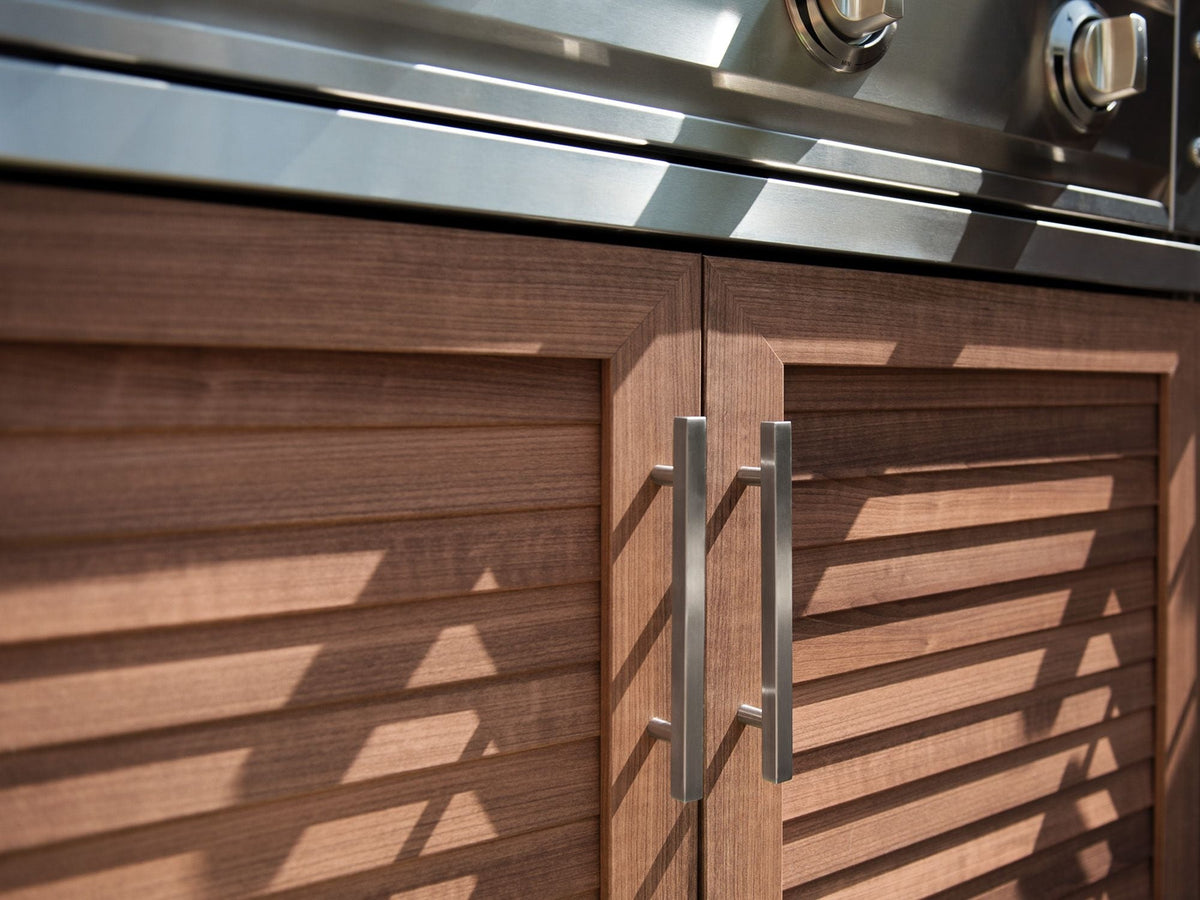 NewAge Outdoor Kitchen 3-Piece Cabinet Set with Sink, Bar and 36in Grill Cabinet