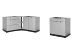 NewAge Outdoor Kitchen 4-Piece Modular Cabinet Set