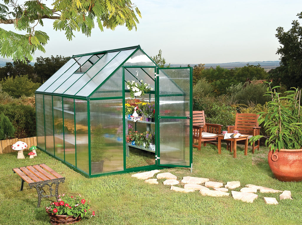 Canopia Mythos 6' x 10' Greenhouse - Silver/Green/Gray