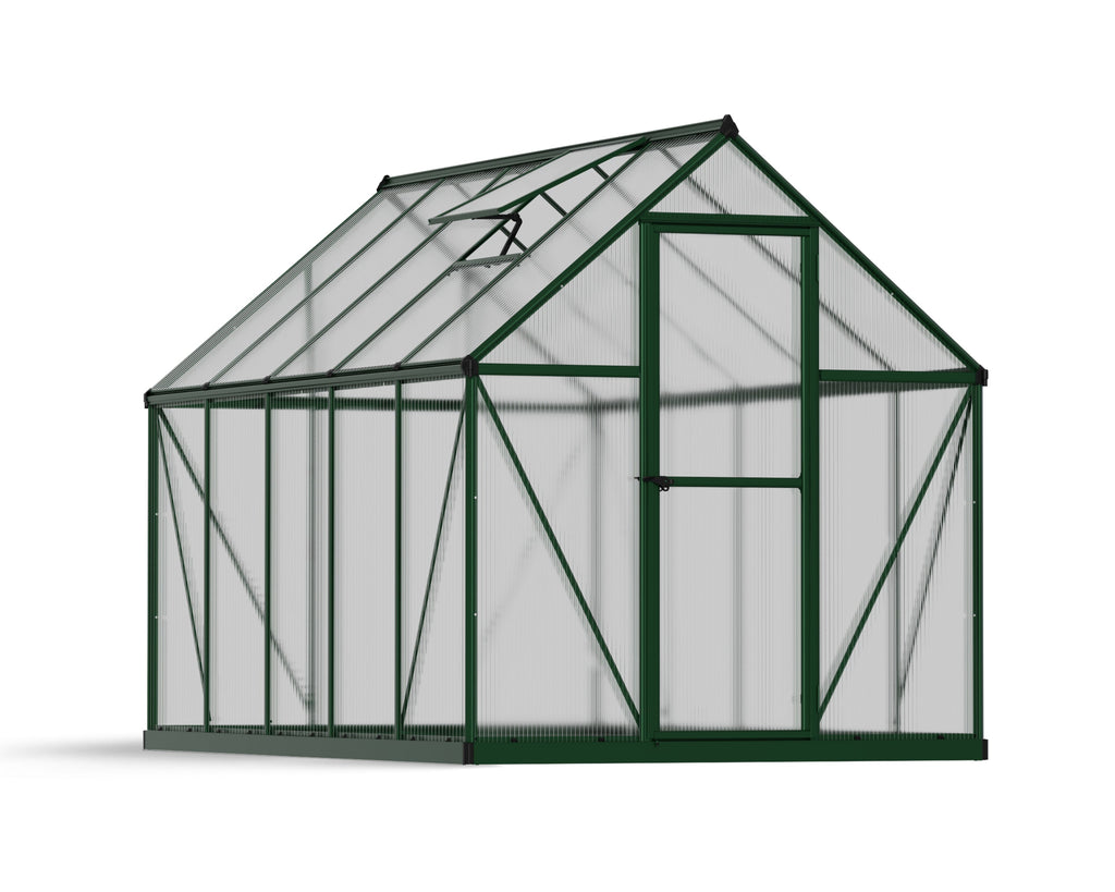 Canopia Mythos 6' x 10' Greenhouse - Silver/Green/Gray