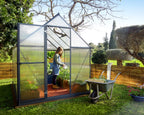 Canopia Mythos 6' x 10' Greenhouse - Silver/Green/Gray