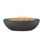 Real Flame Riverside 58" Oval Propane Fire Pit Bowl - 592LP