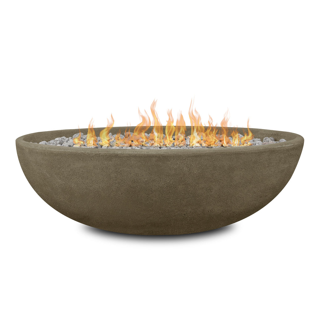 Real Flame Riverside 48" Oval Propane Fire Pit Bowl - 590LP