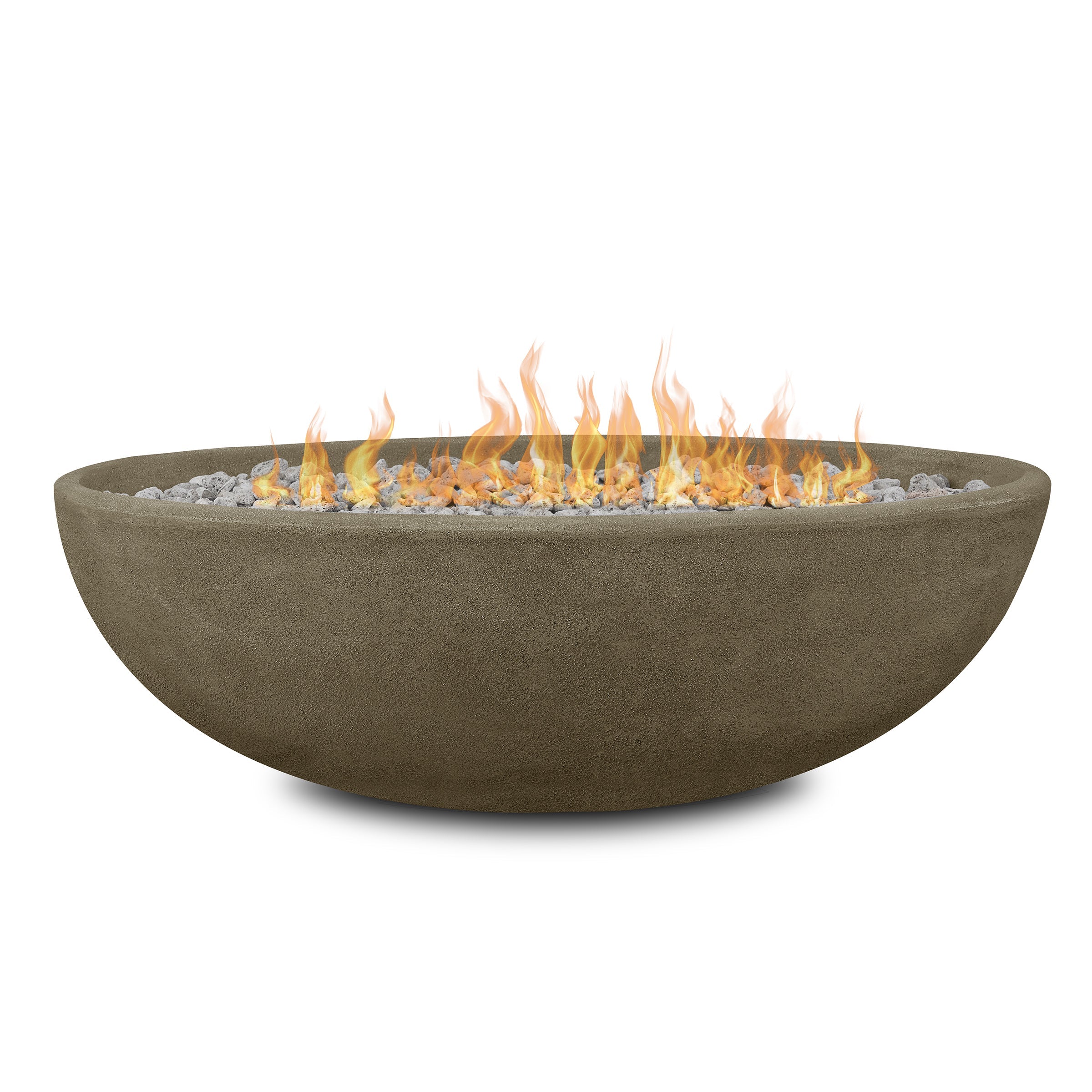 Real Flame Riverside 48" Oval Propane Fire Pit Bowl - 590LP