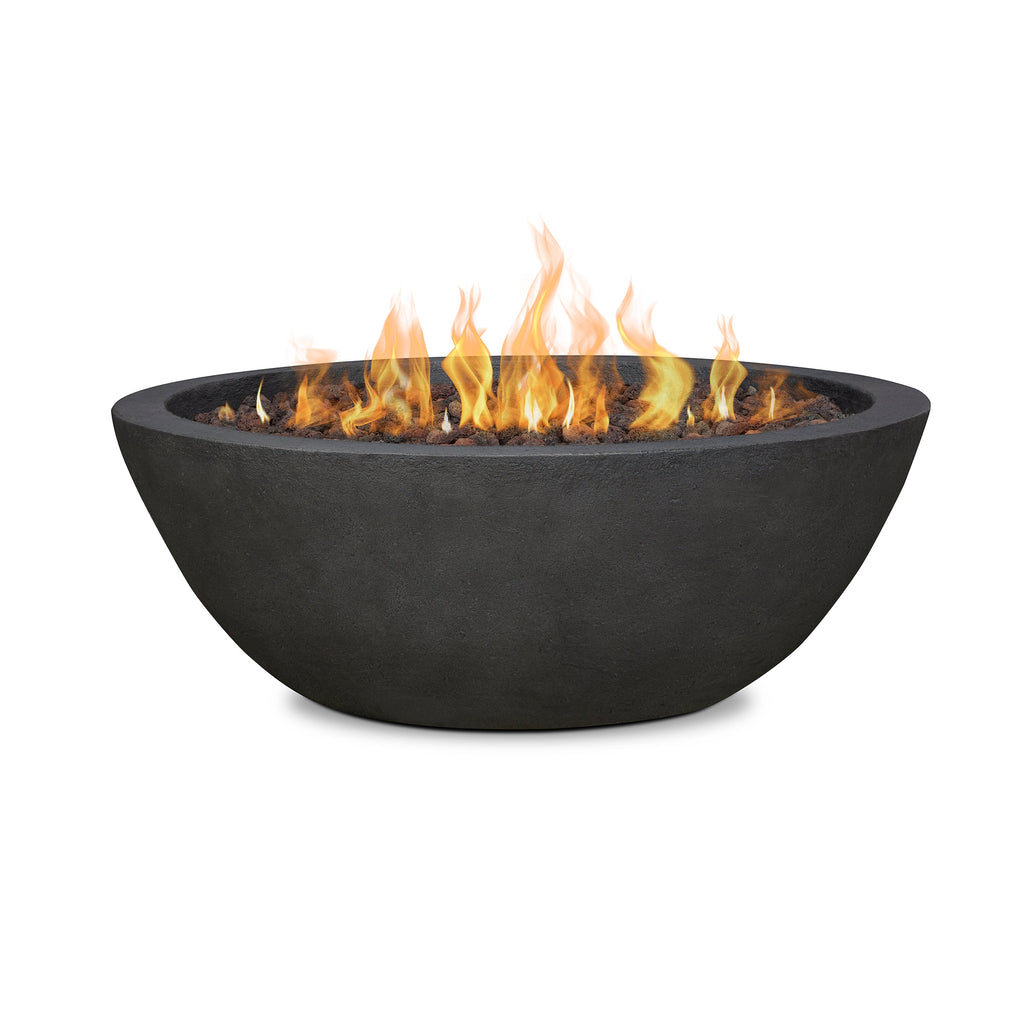 Real Flame Riverside Round Propane or Natural Gas Fire Pit