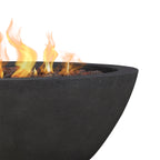 Real Flame Riverside Round Propane or Natural Gas Fire Pit