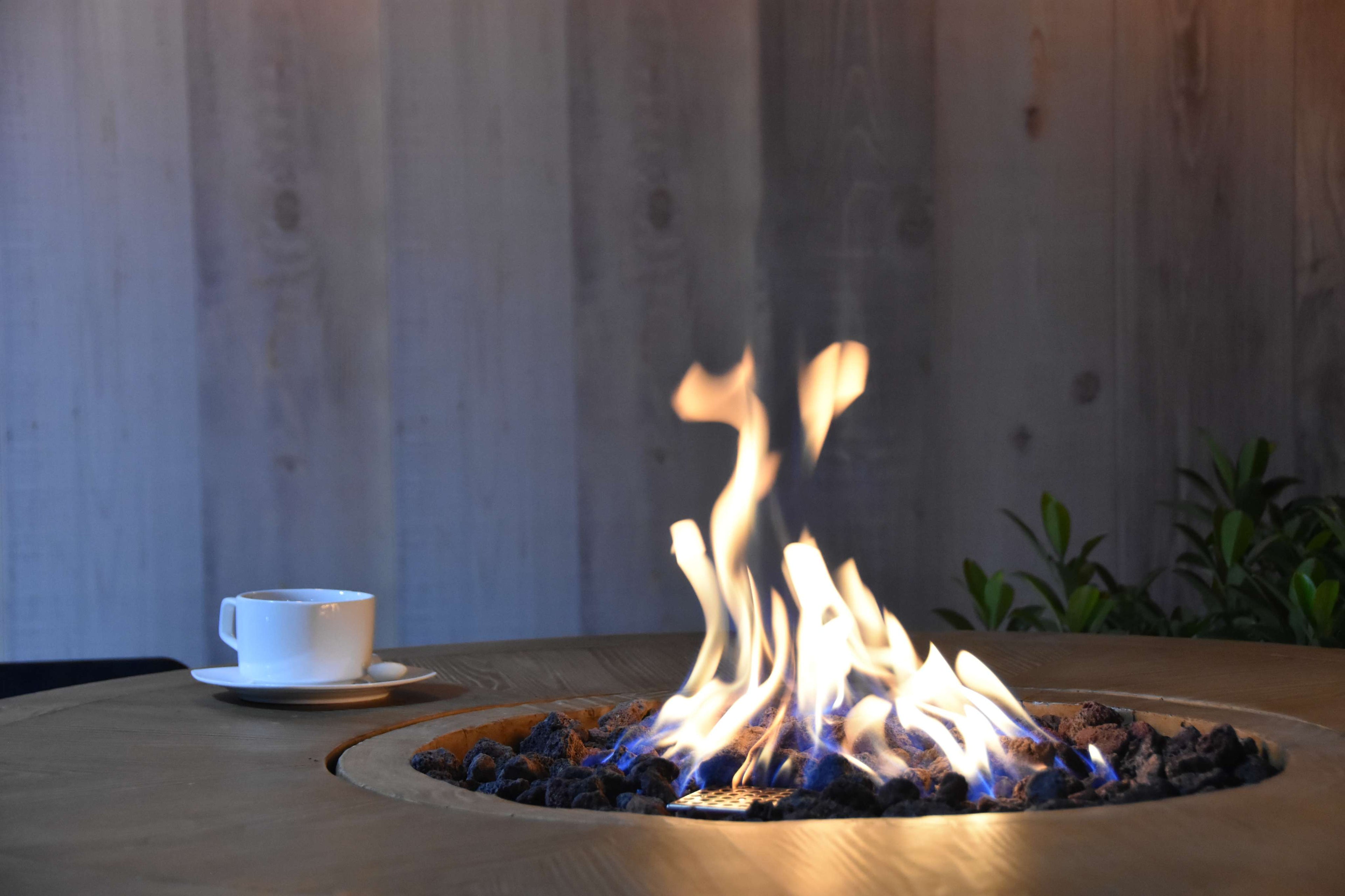 Elementi Lafite Barrel Fire Table