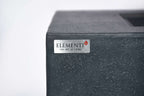 Elementi Plus Bergen Square Concrete Fire Pit Table