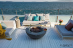 Elementi Lunar Bowl Fire Table