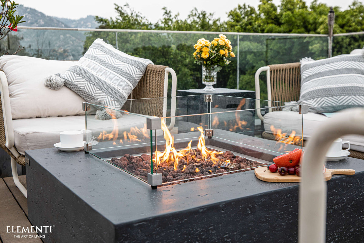 Elementi Manhattan Fire Table