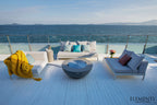 Elementi Lunar Bowl Fire Table