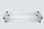 Elementi Plus Varna Marble Porcelain Fire Table