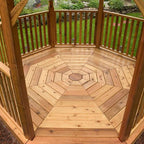 Outdoor Living Today 12′ Bayside Gazebo with Screen Kit