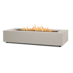 Real Flame Aegean 70" Rectangle Propane or Natural Gas Fire Pit Table